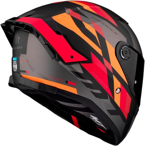 Casco Integral De Moto Thunder 4 Sv Ergo B15 Multicolor XS MT - Imagen 3