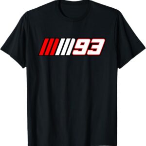 Camiseta Marc Márquez 93 para fans del MotoGP.
